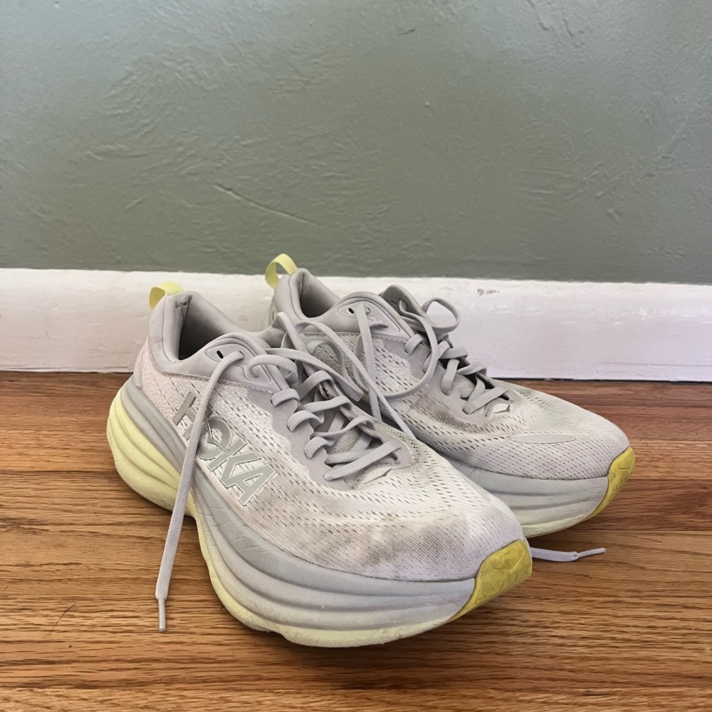 Hoka running shoes, still got some life in them!